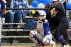 Softball vs Emerson  Wheaton College Softball vs Emerson College in game 2 of their doubleheader. - Photo by Keith Nordstrom : Wheaton, Softball